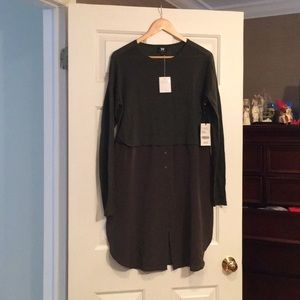 W by Worth fatigue green top